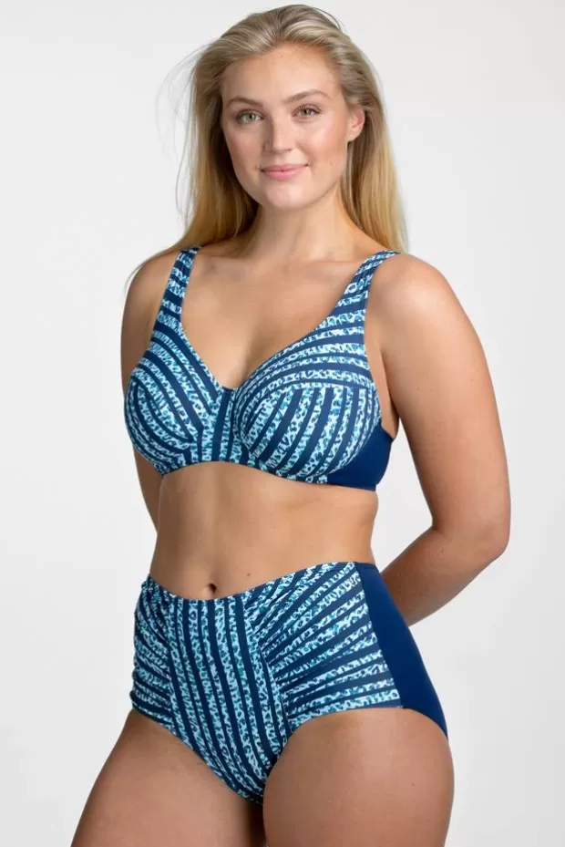 New Bondi bikini bra - Fresh patterned bikini bra with lined cups and underwire - Bademode